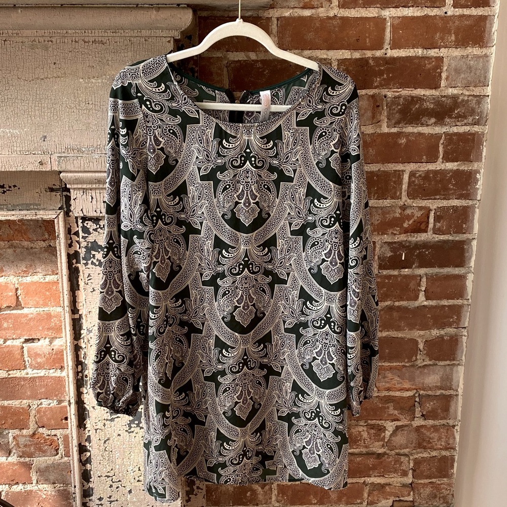 Floral tunic dress